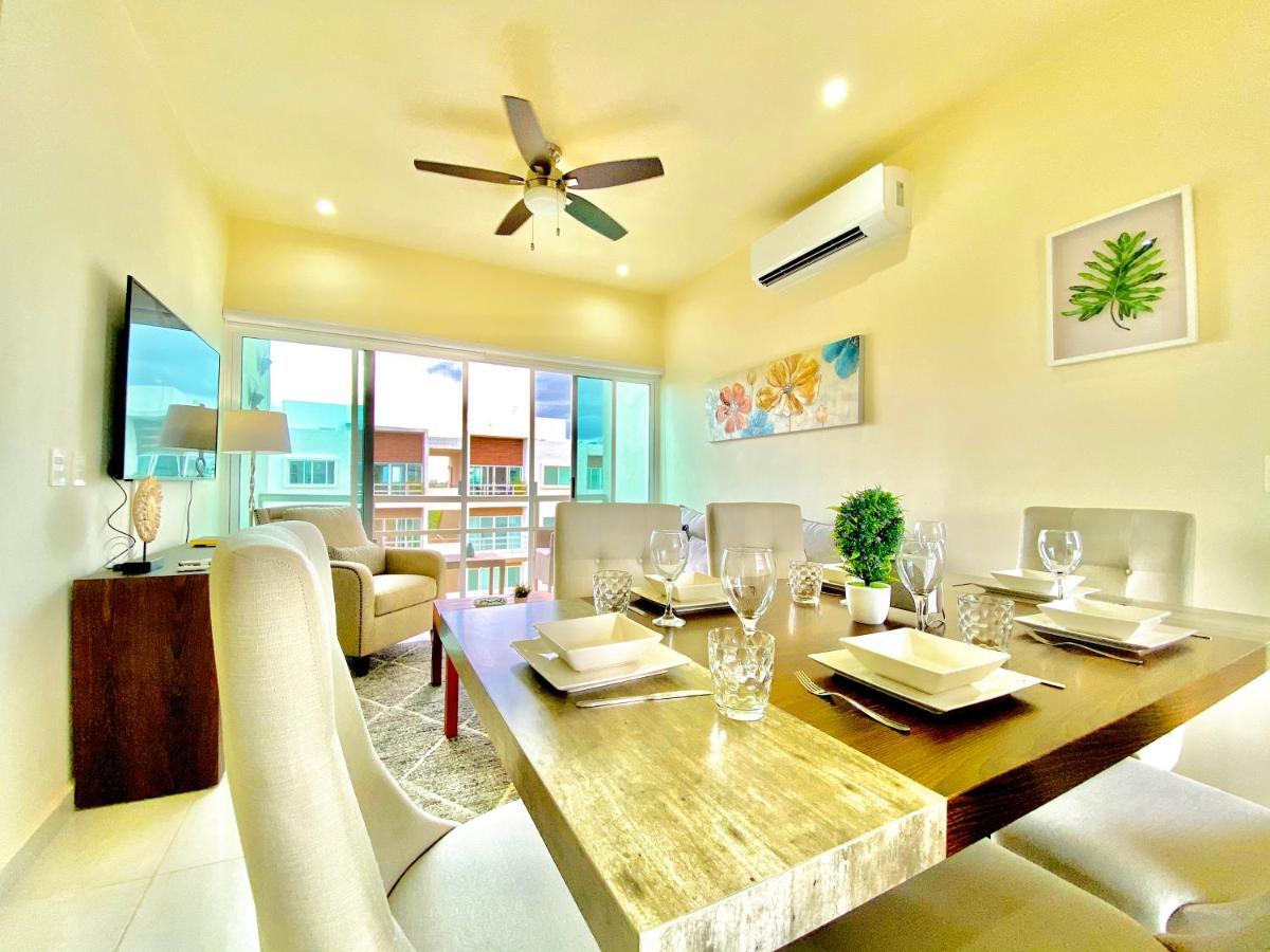 Encanto Con 2 Habitaciones En Long Island Cancún Eksteriør billede