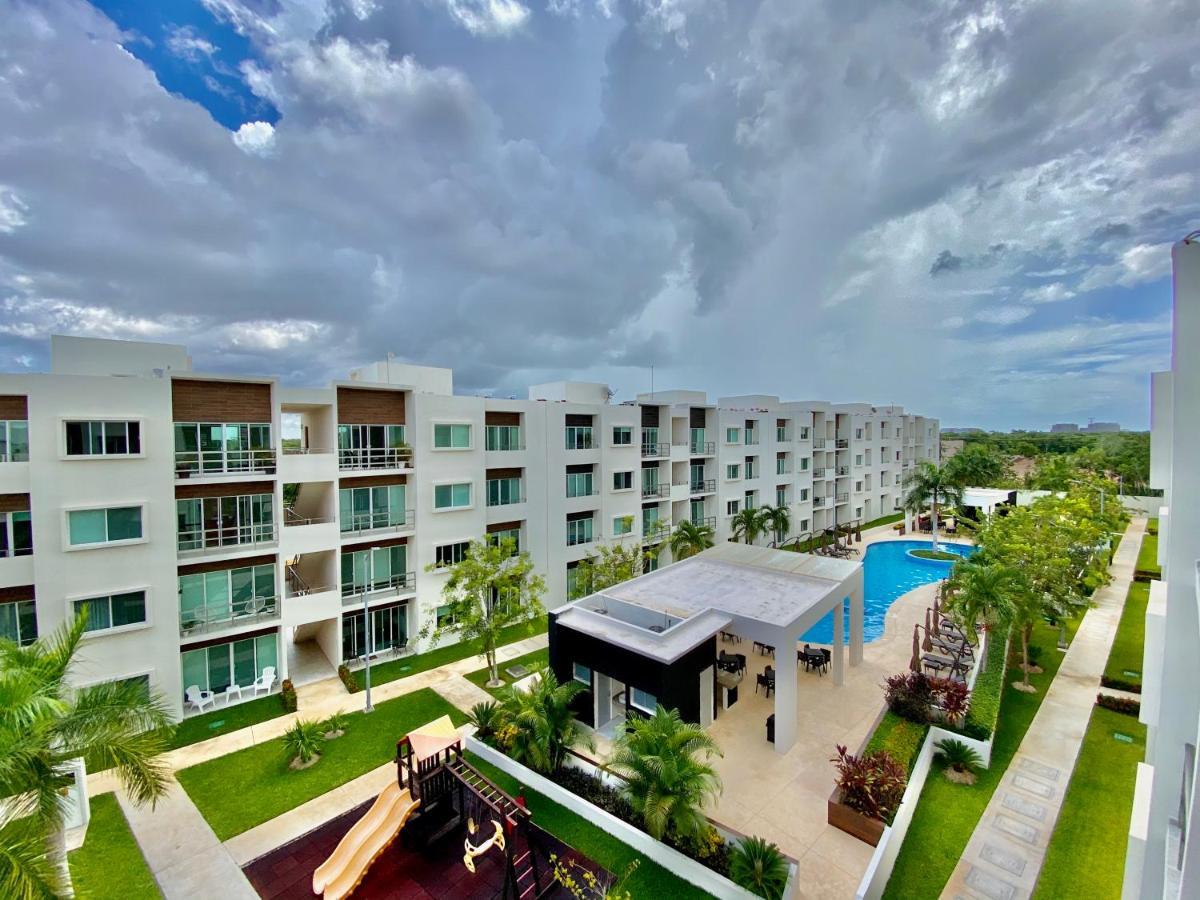 Encanto Con 2 Habitaciones En Long Island Cancún Eksteriør billede