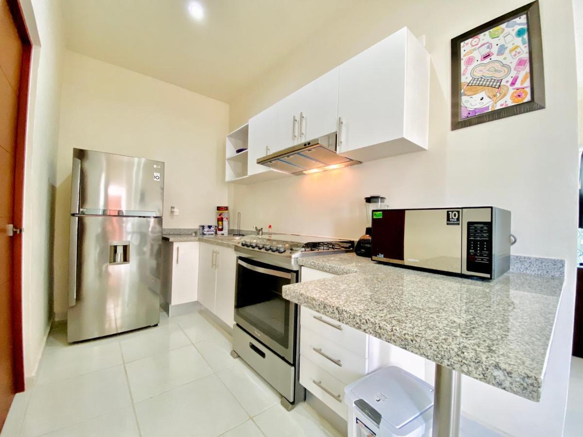 Encanto Con 2 Habitaciones En Long Island Cancún Eksteriør billede