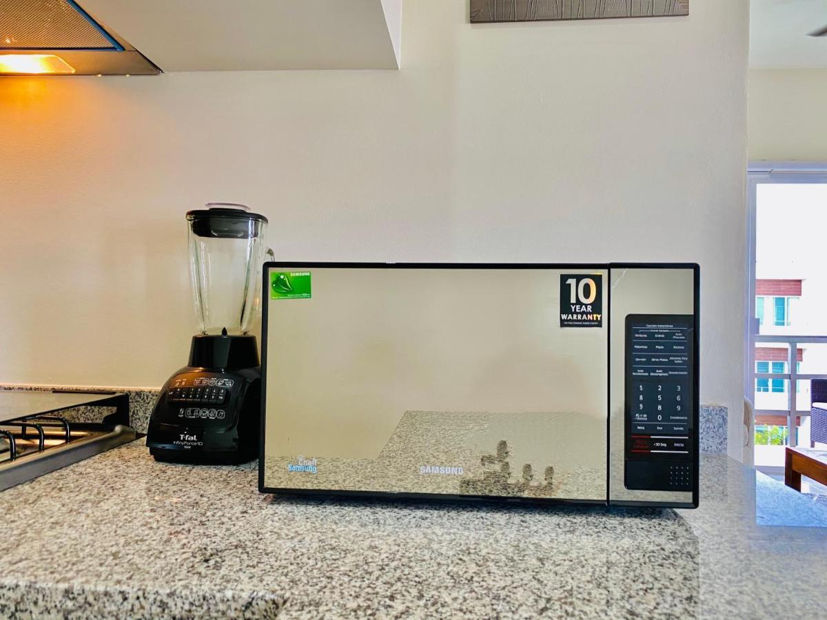 Encanto Con 2 Habitaciones En Long Island Cancún Eksteriør billede
