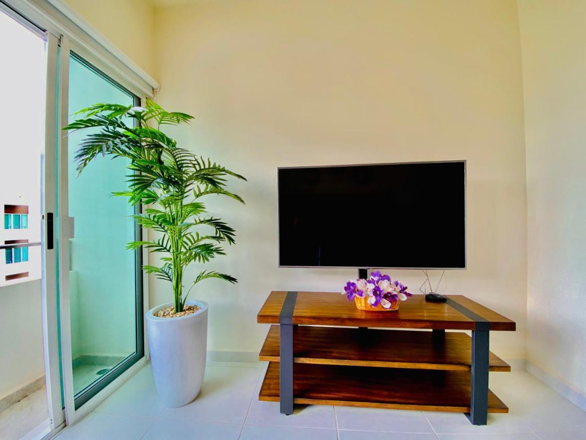 Encanto Con 2 Habitaciones En Long Island Cancún Eksteriør billede