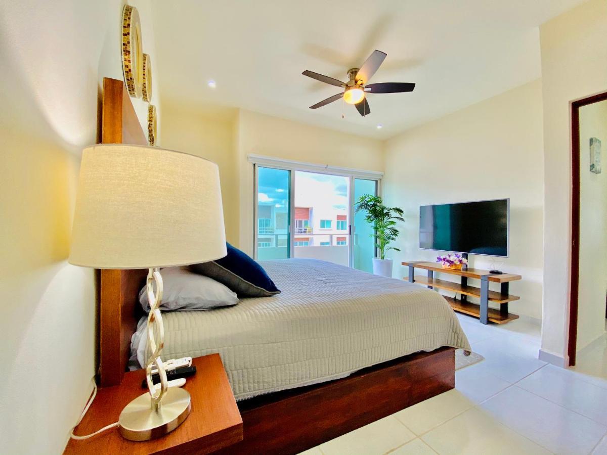 Encanto Con 2 Habitaciones En Long Island Cancún Eksteriør billede
