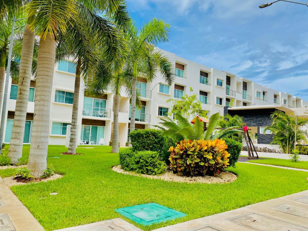 Encanto Con 2 Habitaciones En Long Island Cancún Eksteriør billede