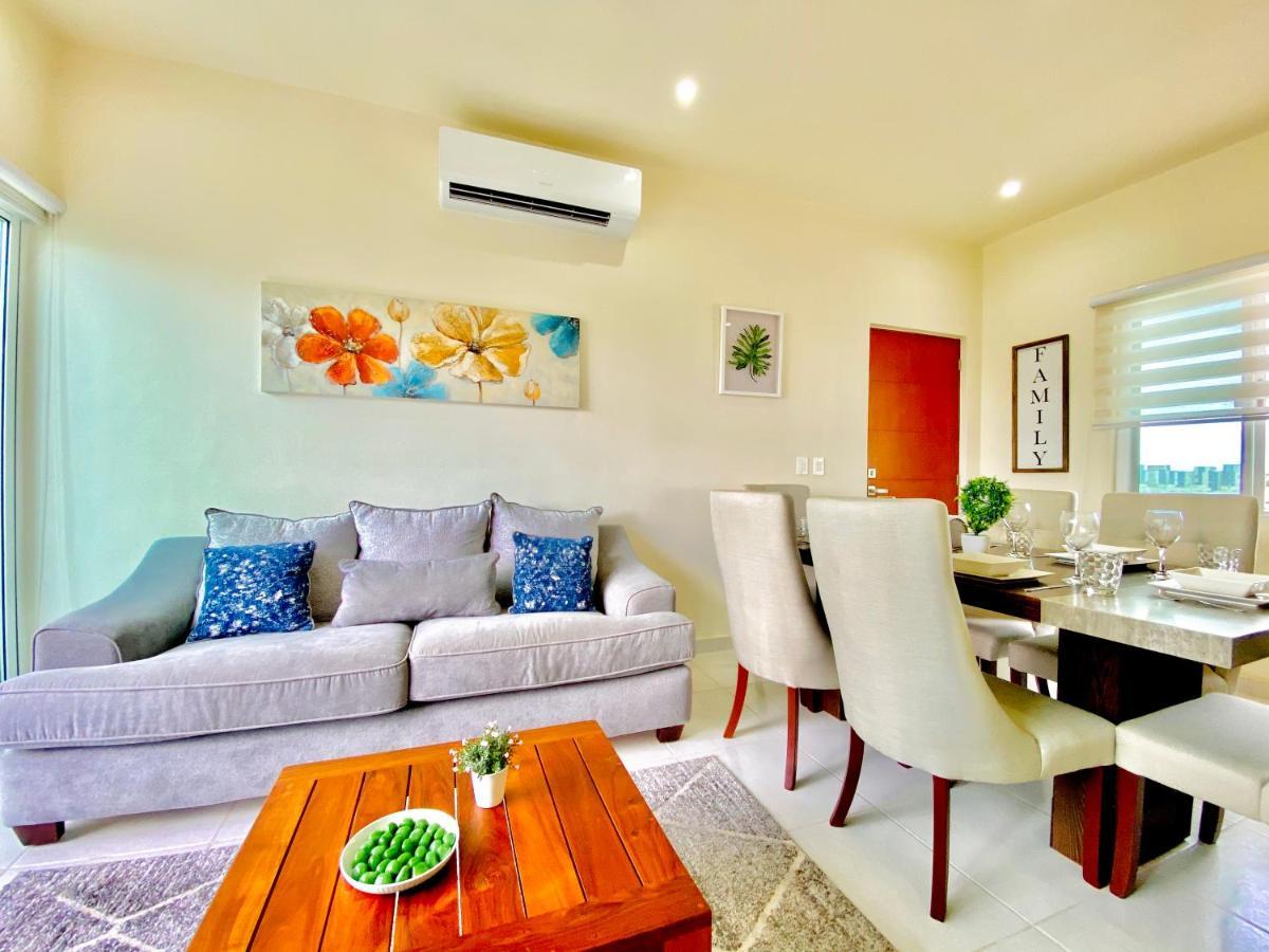 Encanto Con 2 Habitaciones En Long Island Cancún Eksteriør billede